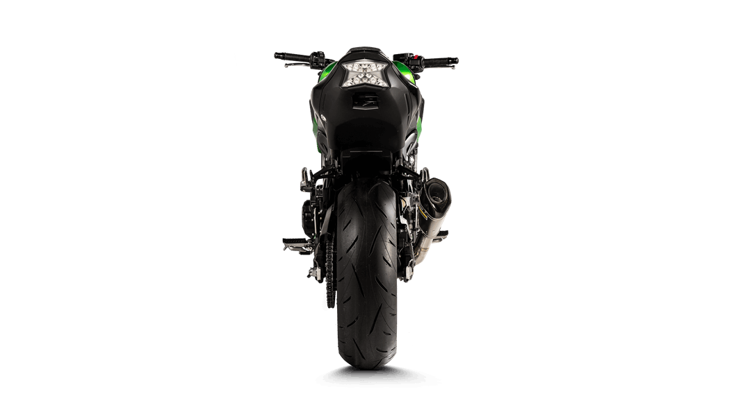 AKRAPOVIC KAWASAKI Z900 2020 Slip-On Line (Titanium) (S-K9SO7-ASZT)