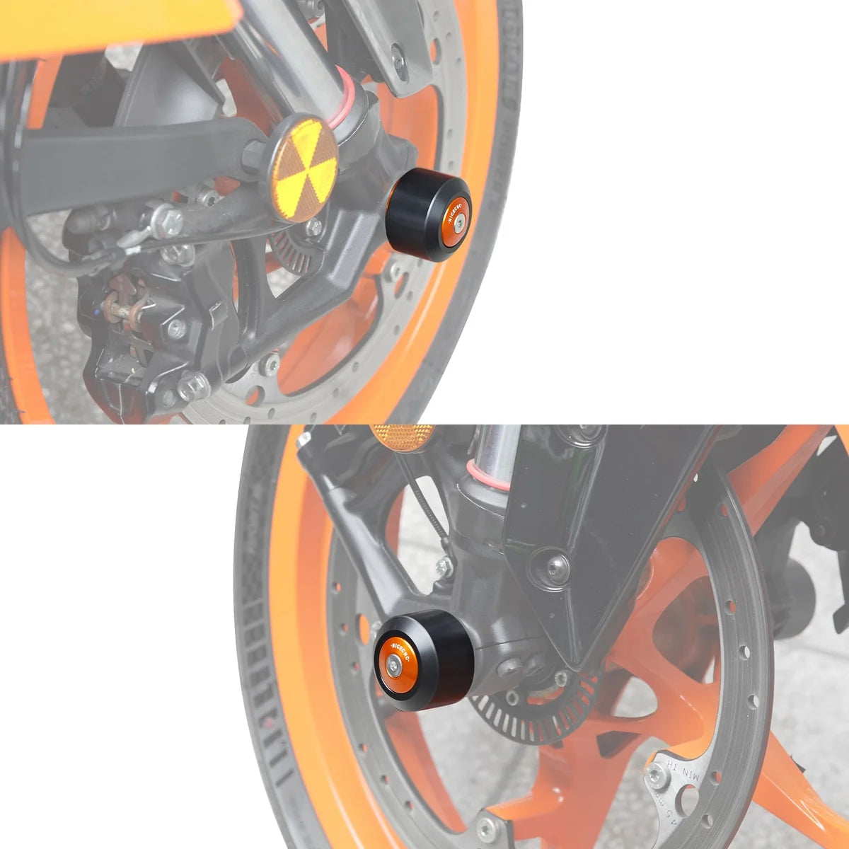 KTM Fork Axle Sliders