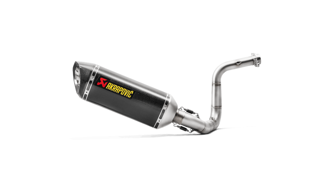 AKRAPOVIC BMW G 310 GS 2018 Racing Line Full System (Carbon) (S-B3R1-RC/1)