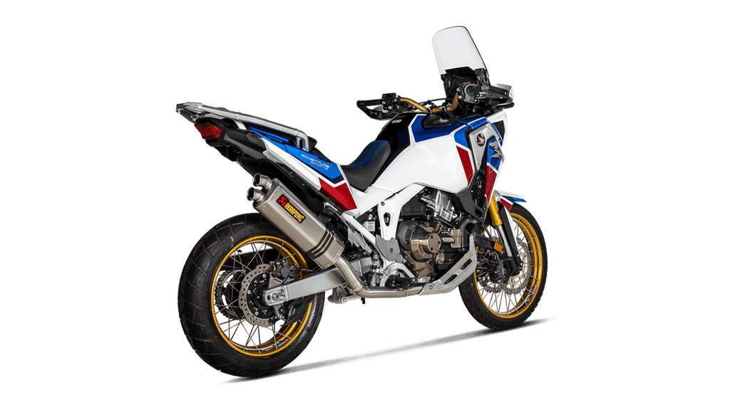 AKRAPOVIC HONDA CRF1100L AFRICA TWIN ADVENTURE SPORTS 2020 Racing Line (Titanium) - for Adventure Sports (S-H11R2-WT/2)
