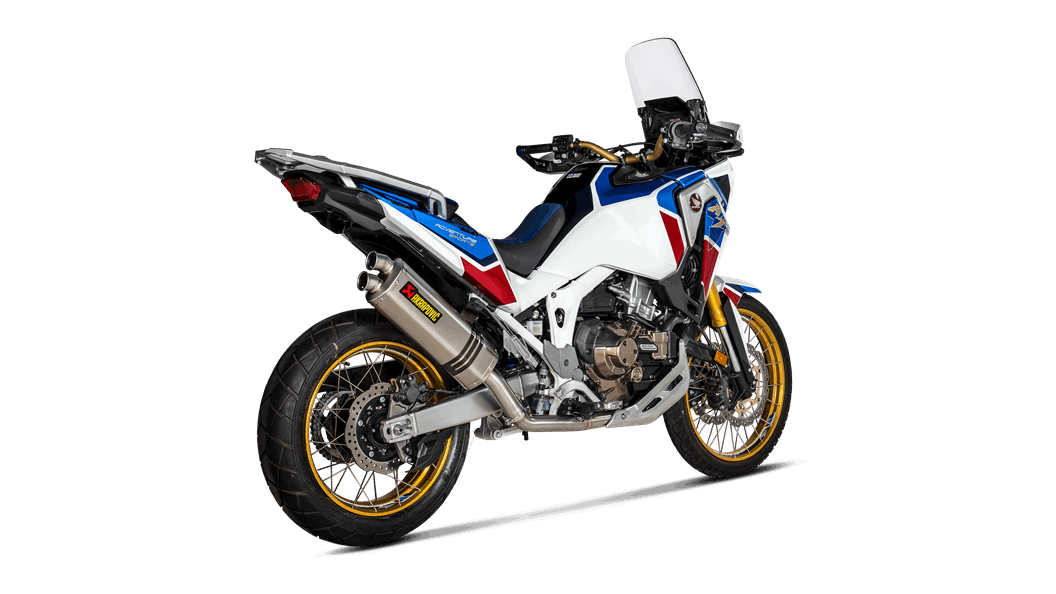 AKRAPOVIC HONDA CRF1100L AFRICA TWIN ADVENTURE SPORTS 2020 Racing Line (Titanium) - for Adventure Sports (S-H11R2-WT/2)