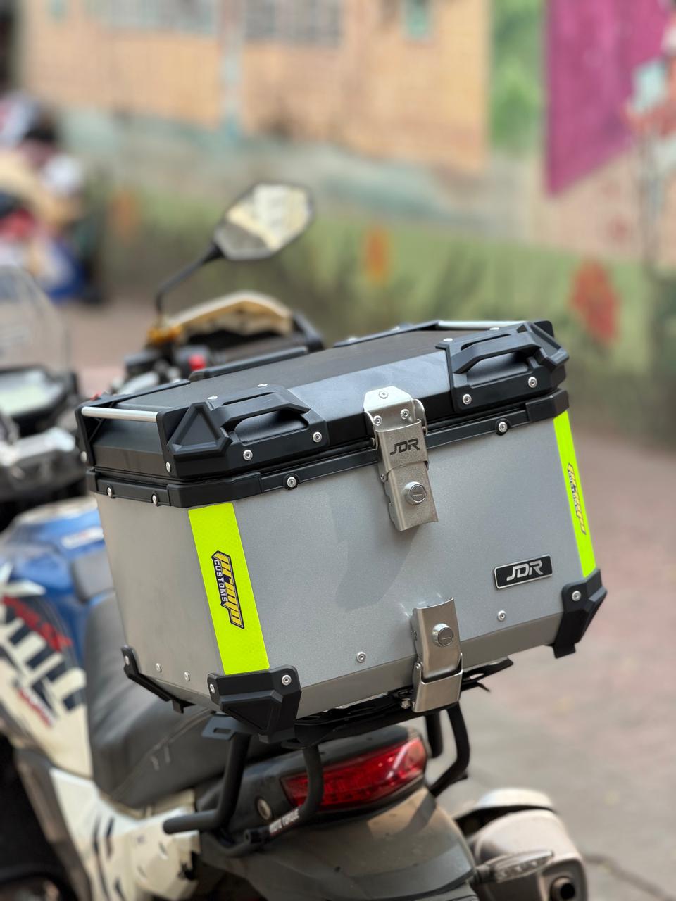 JDR 45 LITRES ALUMINIUM TOP BOX