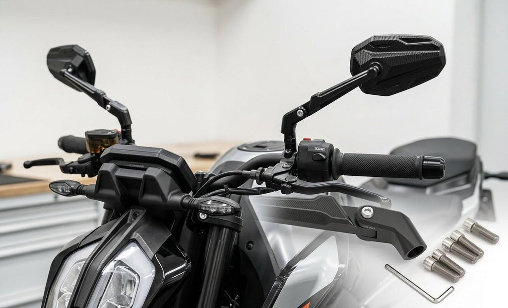 HiFast Yoke Fit Anti Glare Mirrors