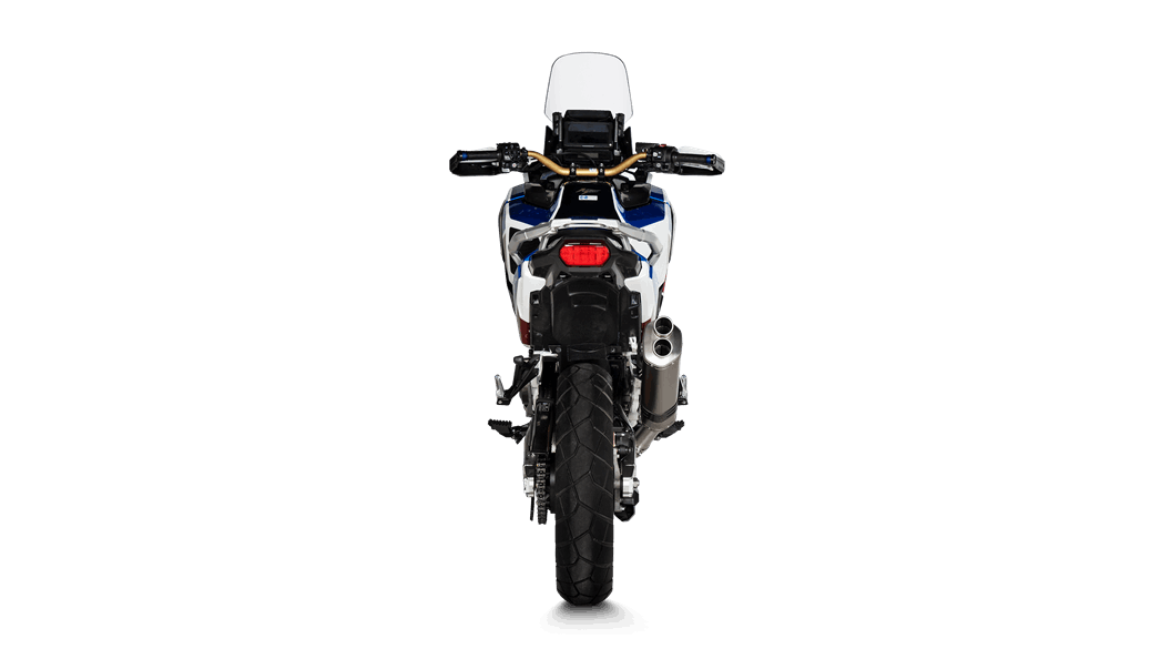 AKRAPOVIC HONDA CRF1100L AFRICA TWIN ADVENTURE SPORTS 2020 Racing Line (Titanium) - for Adventure Sports (S-H11R2-WT/2)