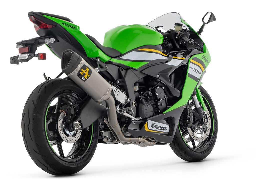 ARROW Kawasaki ZX6R 636 (2024-2026) Steel Racing Central Link Pipe (71790MI)