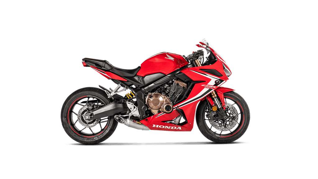 AKRAPOVIC HONDA CBR 650 R 2019 Racing Line Full System (Titanium) (S-H6R11-AFT)