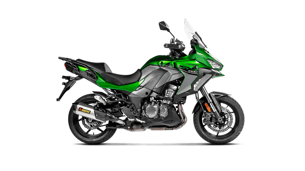 AKRAPOVIC KAWASAKI VERSYS 1000 2019 Slip-On Line (Titanium) (S-K10SO22-HWT)