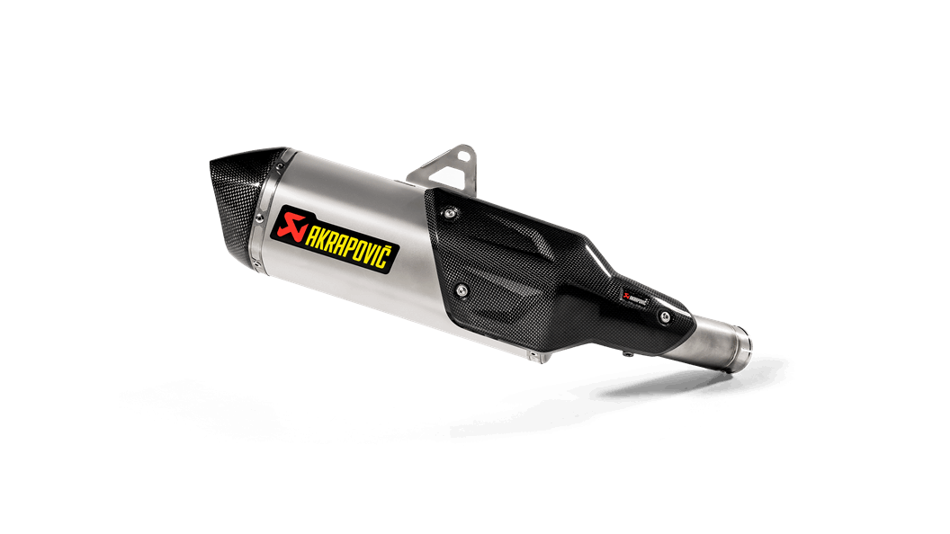AKRAPOVIC KAWASAKI VERSYS 1000 2019 Slip-On Line (Titanium) (S-K10SO22-HWT)