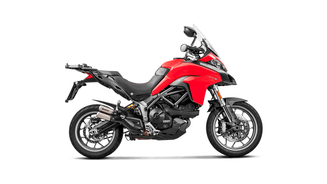 AKRAPOVIC DUCATI MULTISTRADA 950 / 950 S 2019 Slip On Line (Titanium) (S-D9SO10-HIFFT)