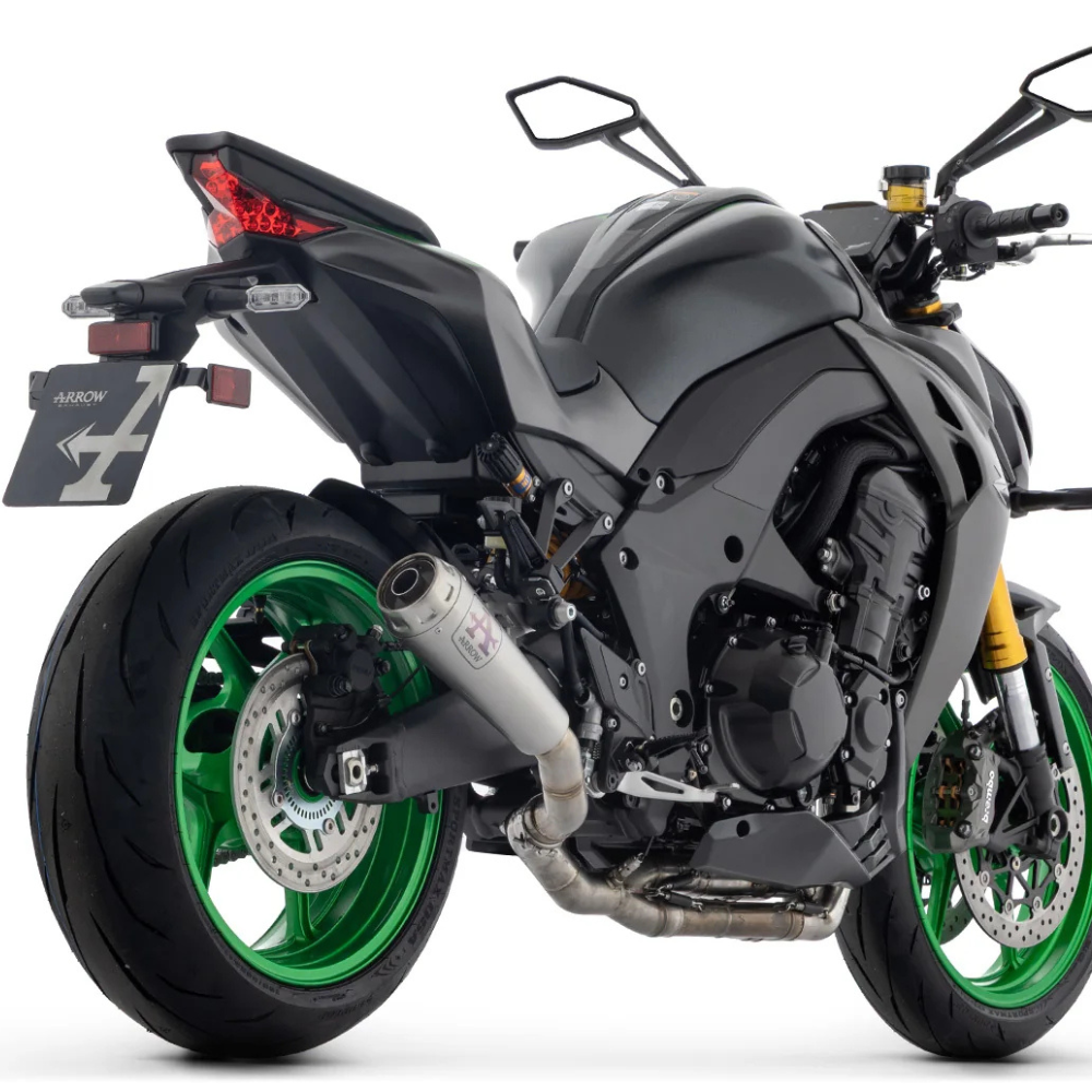 Kawasaki Z1100SX (2025+) Arrow Pro-Race Titanium Slip-On Exhaust – 77007PR