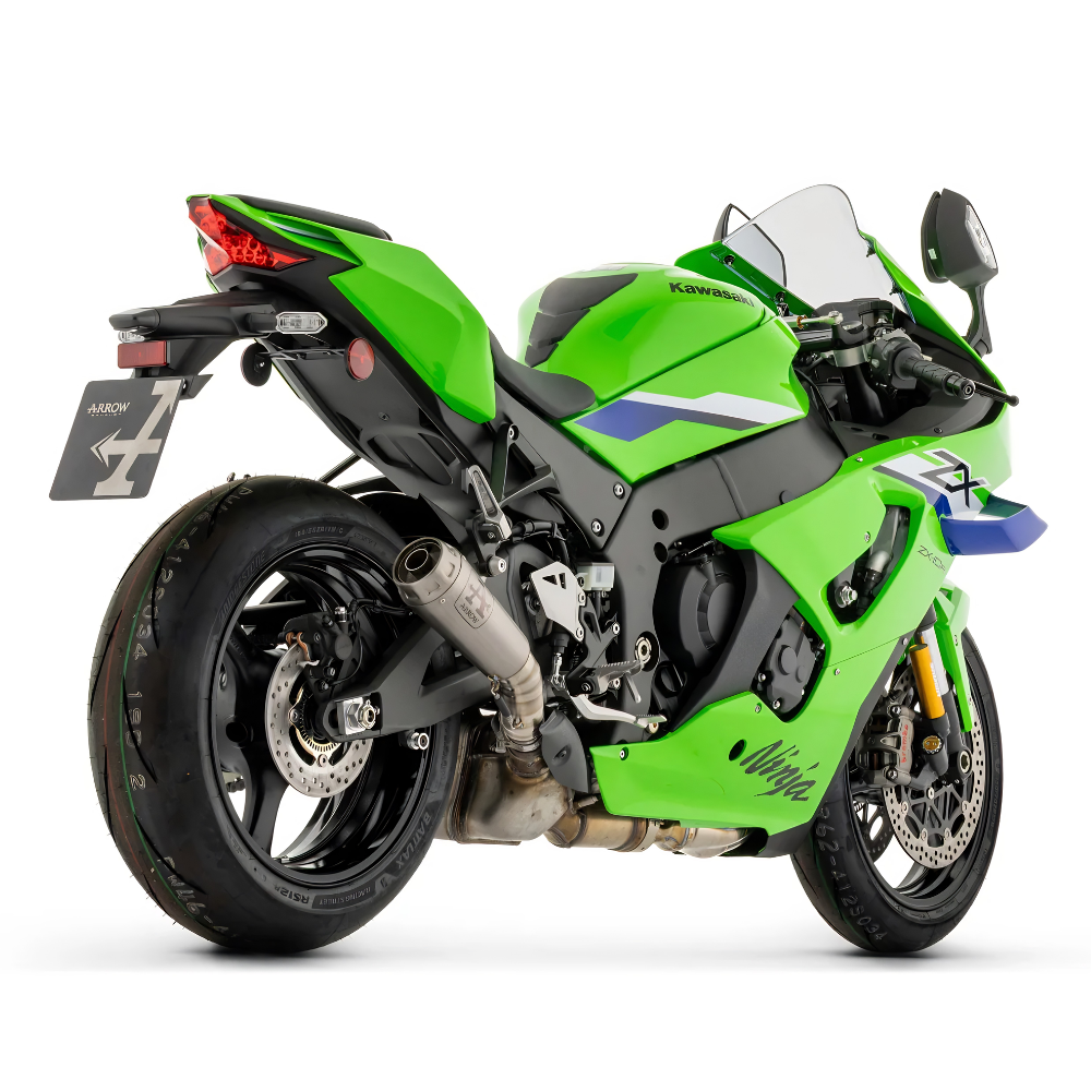 Kawasaki ZX-10R / ZX-10RR (2026) Arrow Pro-Race Titanium Exhaust Silencer with Link Pipe