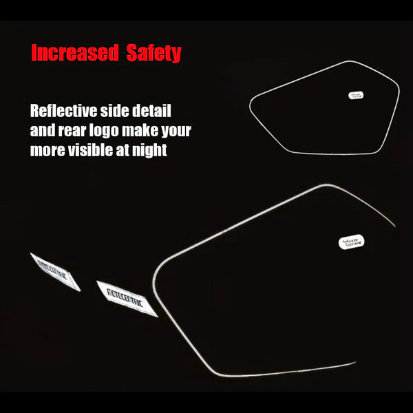Motocentric Gloss Carbon Fiber Saddle Bags