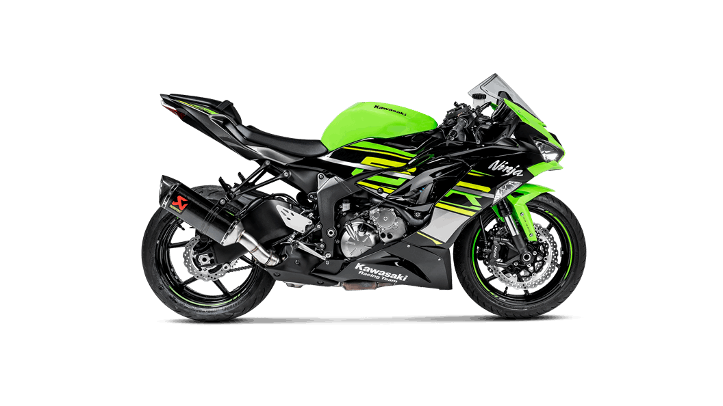 AKRAPOVIC KAWASAKI NINJA ZX-6R 2018 Slip-On Line (Carbon) (S-K6SO7-ZC)