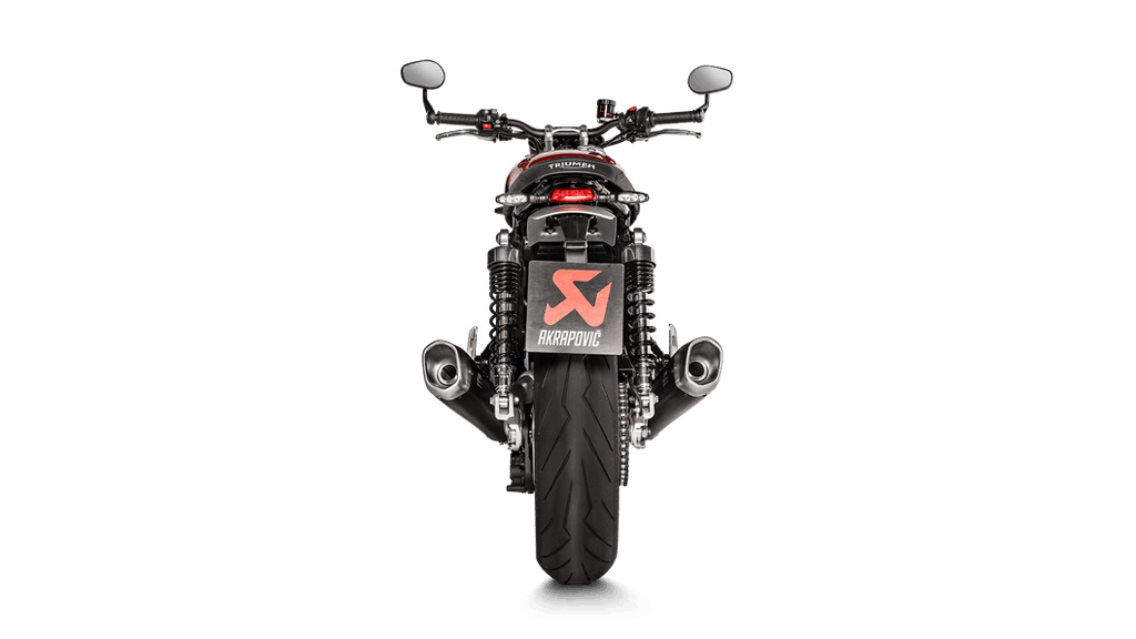 AKRAPOVIC TRIUMPH SPEED TWIN 2020 Slip-On Line (Titanium) (S-T12SO2-HCQTBL)