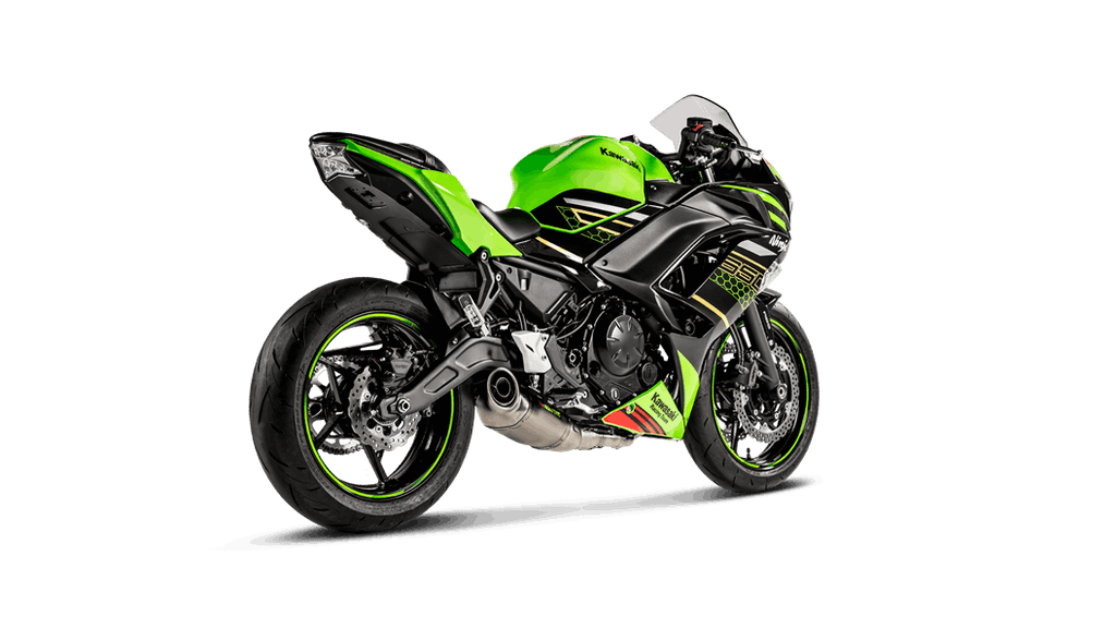 AKRAPOVIC KAWASAKI Z650 2020 Racing Line (Titanium) (S-K6R13-AFCRT)