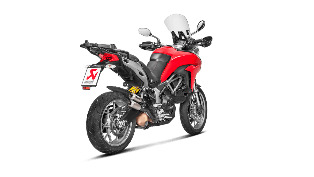 AKRAPOVIC DUCATI MULTISTRADA 950 / 950 S 2019 Slip On Line (Titanium) (S-D9SO10-HIFFT)