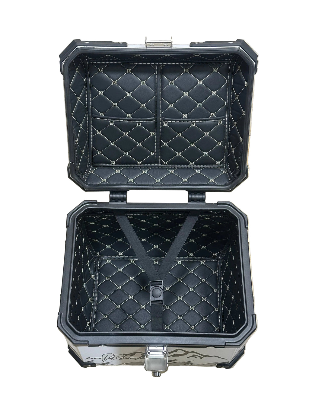 45L Stainless Steel Graphics Top Box