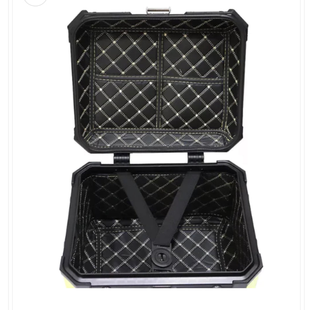 JDR 35 LITRES ALUMINIUM TOP BOX