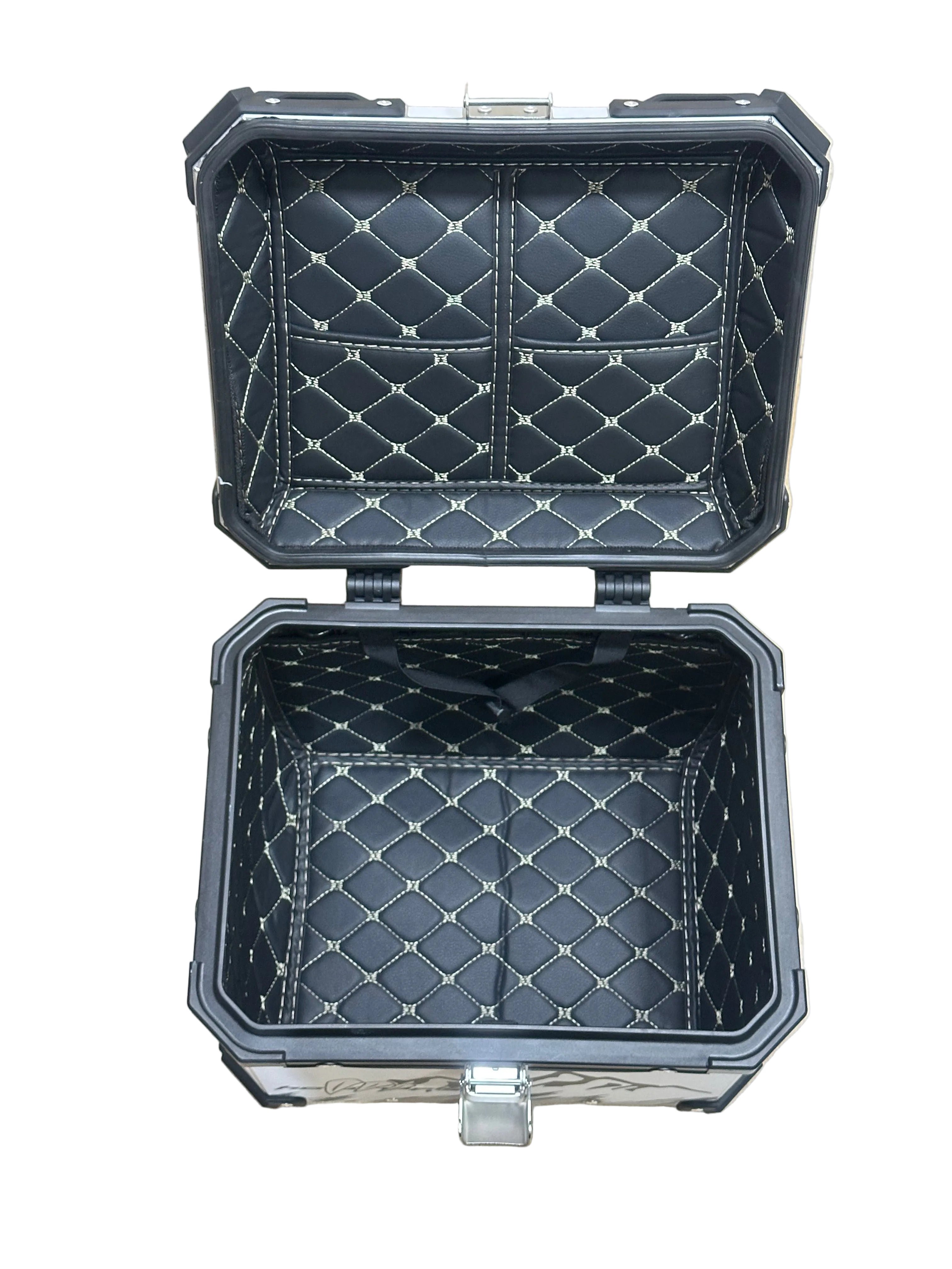 45L Stainless Steel Graphics Top Box