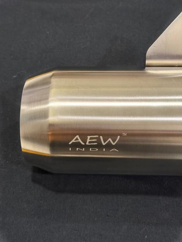AEW Edge Exhaust And Mid Pipe With Cat For Bear 650