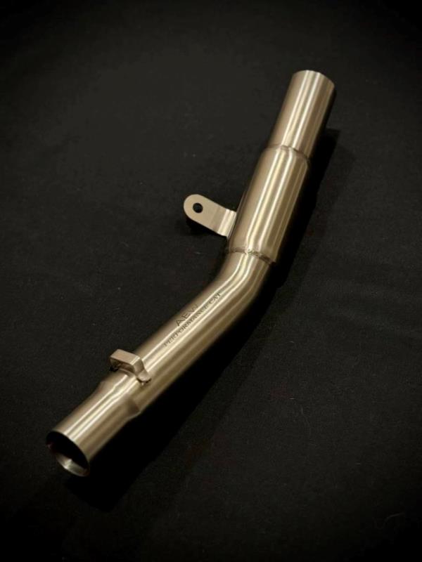 AEW Edge Exhaust And Mid Pipe With Cat For Bear 650