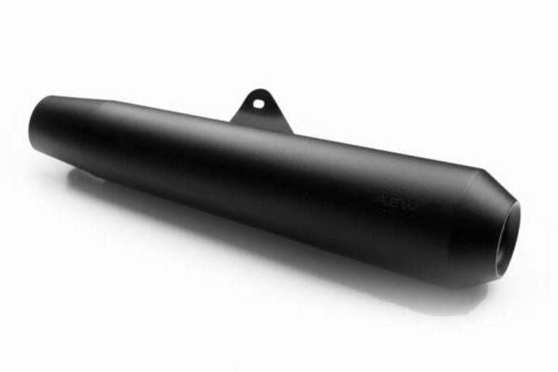 AEW TE 103 Megaphone- Stainless Steel Heat Resistance Black- Royal Enfield Interceptor / GT650