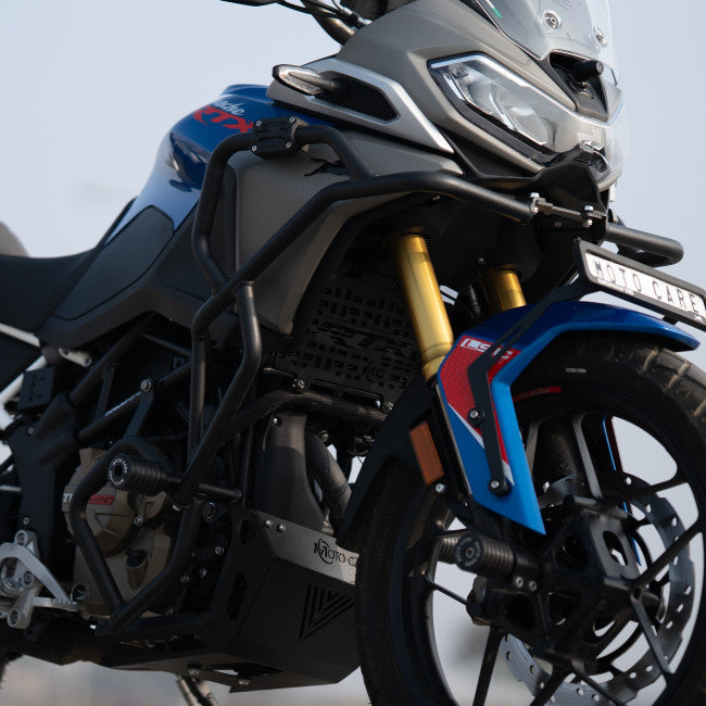 MotoCare Saddle Stay with Plate for TVS Apache RTX 300