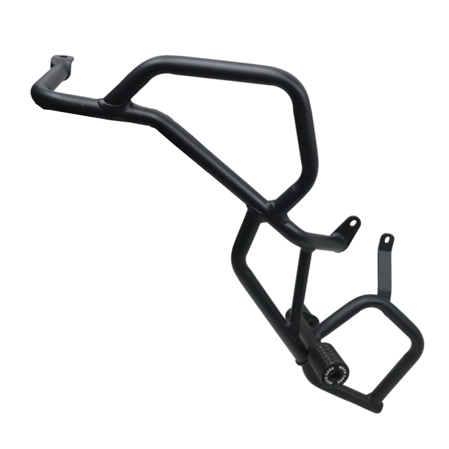 MotoCare Upper & Lower Crash Guard for TVS Apache RTX 300 – Black