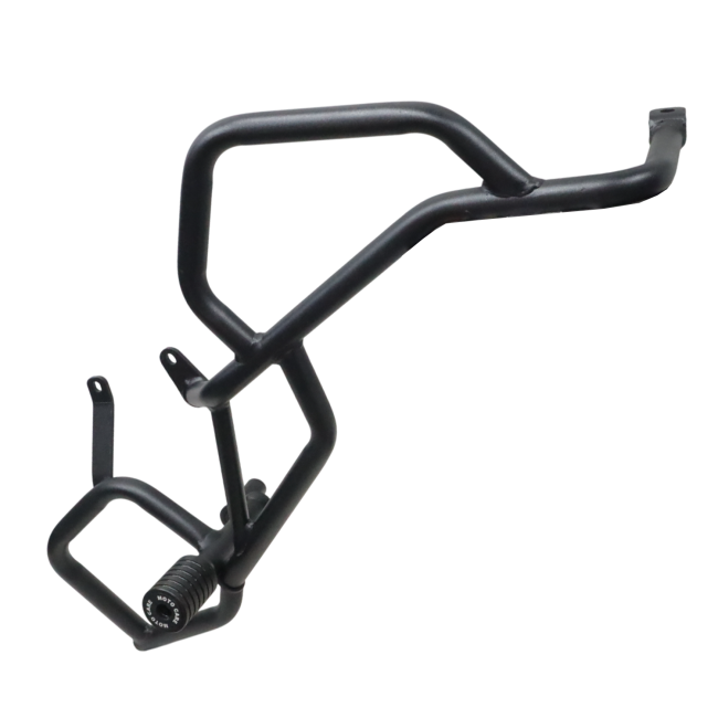 MotoCare Upper & Lower Crash Guard for TVS Apache RTX 300 – Black