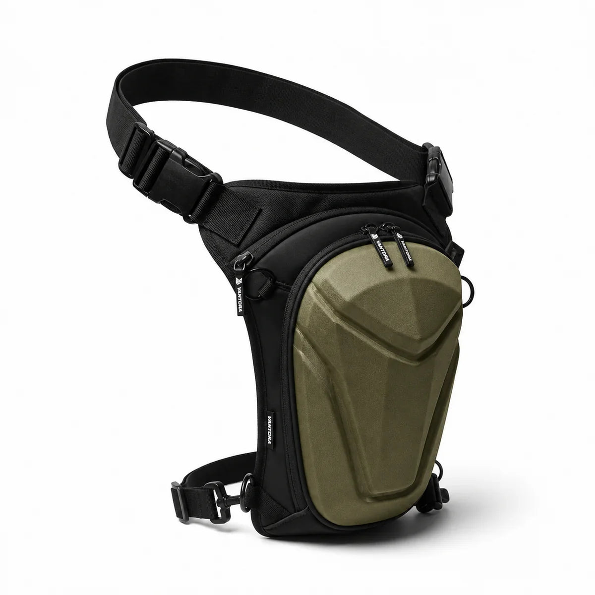 66BHP x Vantora ARC 4-in-1 Thigh Bag – Hydration Compatible Riding & Travel Bag