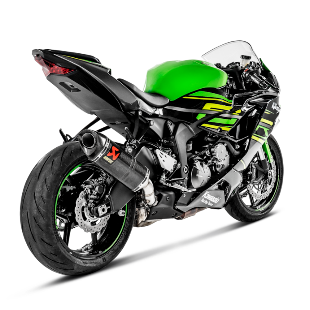 Kawasaki Ninja ZX-6R Slip-On Line (Carbon) Exhaust – Akrapovič