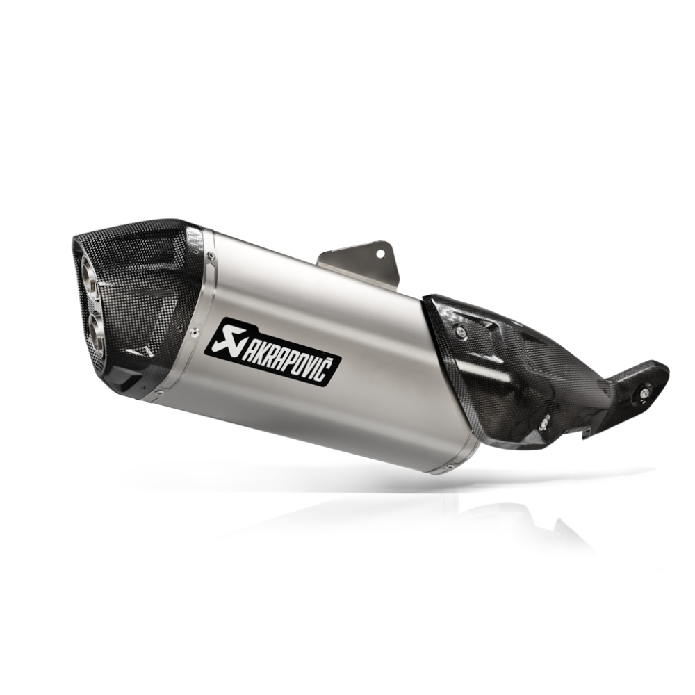Suzuki V-Strom 800 (2022+) Slip-On Titanium Exhaust – Akrapovič