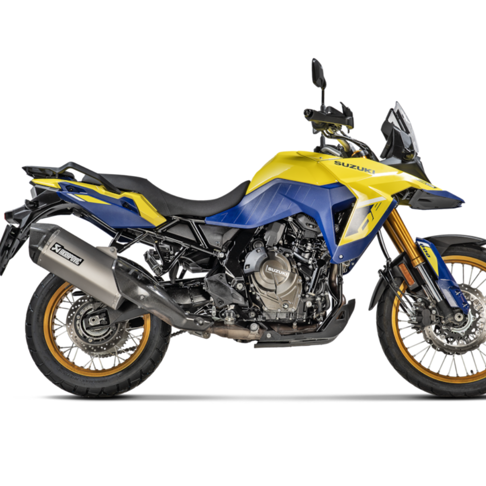 Suzuki V-Strom 800 (2022+) Slip-On Titanium Exhaust – Akrapovič