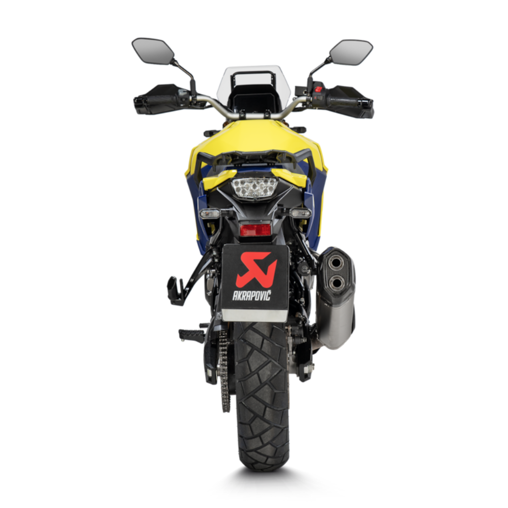 Suzuki V-Strom 800 (2022+) Slip-On Titanium Exhaust – Akrapovič
