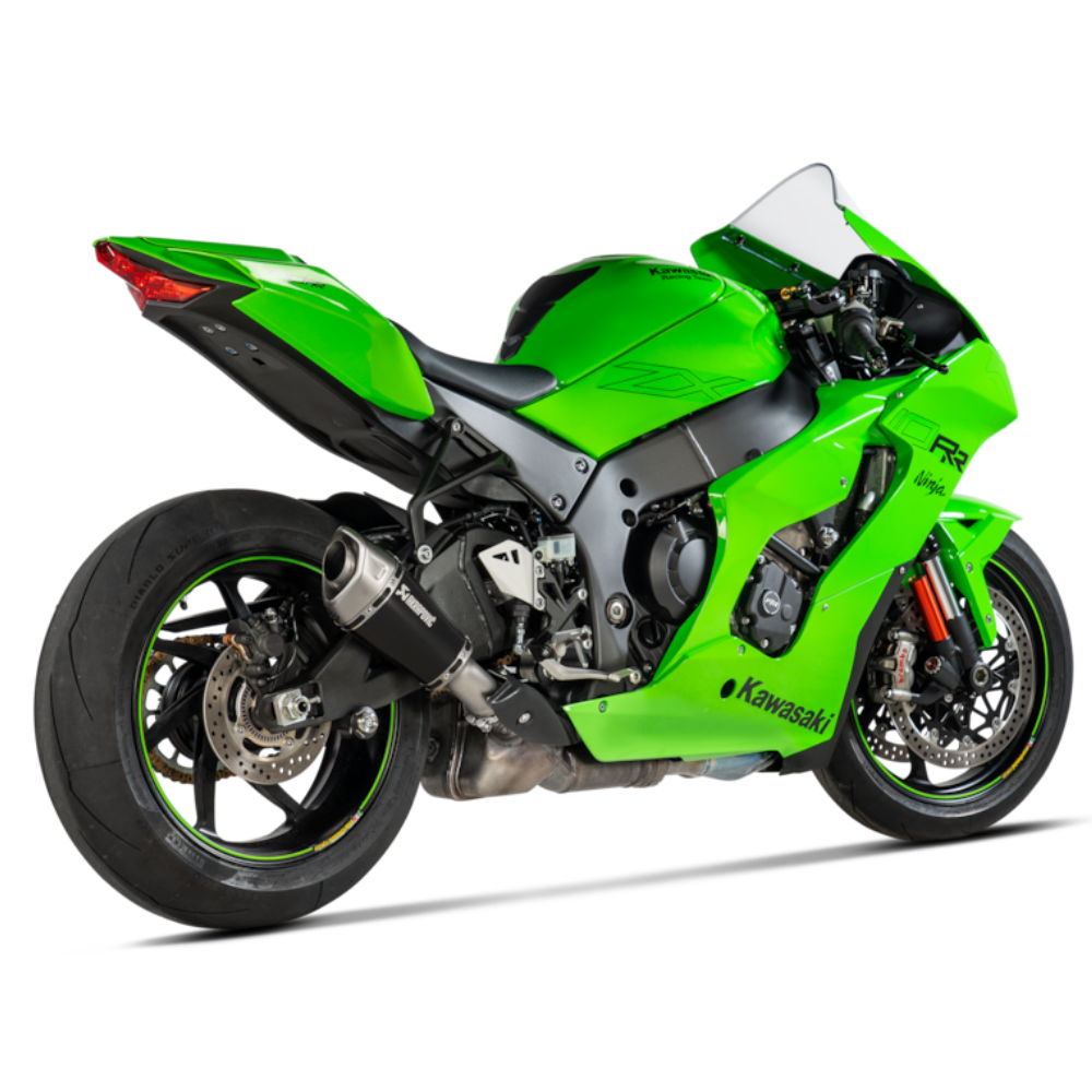 Kawasaki Ninja ZX-10R (2021+) Slip-On Line Titanium Exhaust – Akrapovic