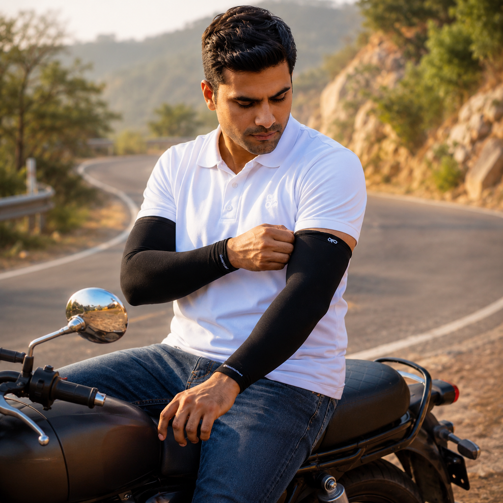 66Bhp Arm Sleeve – UPF50 Protection for Men & Women