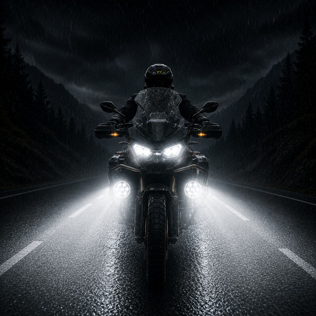 66BHP Valkyrie 4.5 Inch; 120W Ultra Vision Auxiliary Light – High/Low Beam + Amber DRL | 13200 Lumens | IP68 Waterproof