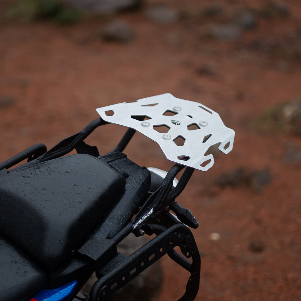 BACK CARRIER WITH ALUMINIUM TOP PLATE  FOR BMW F450 GS