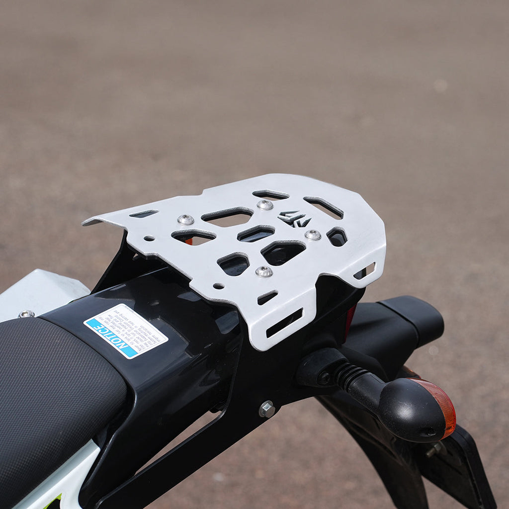 ALUMINIUM TOP PLATE WITH MS BACK CARRIER FOR KAWASAKI KLX 230
