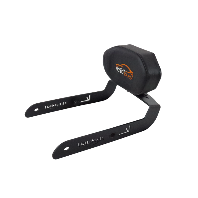 MotoCare Backrest for Triumph Scrambler 400X | Premium Passenger Comfort & Touring Support Seat