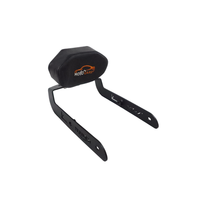 MotoCare Backrest for Triumph Scrambler 400X | Premium Passenger Comfort & Touring Support Seat