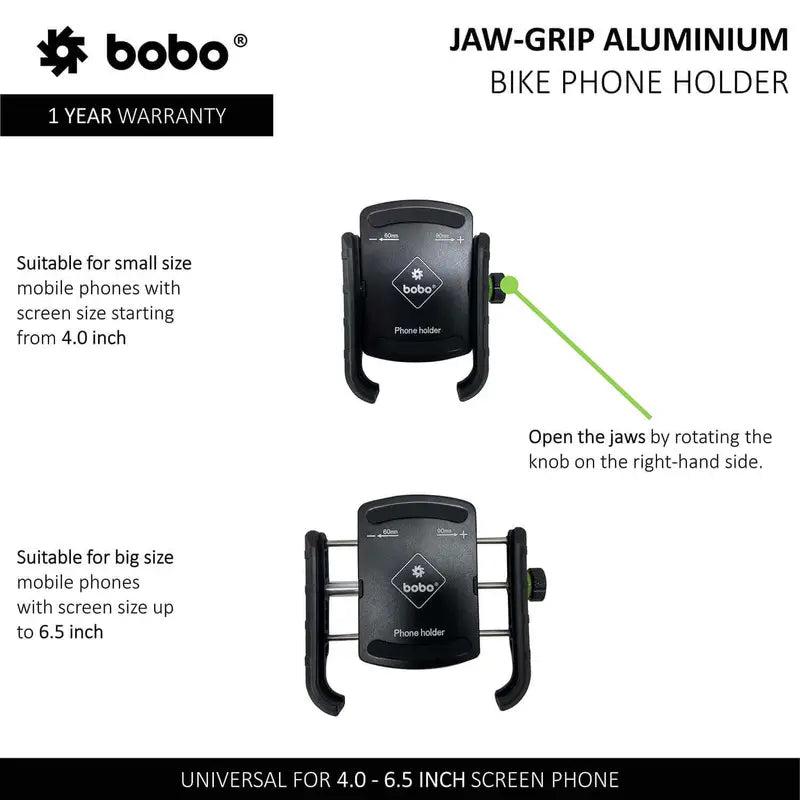 BOBO BM4 JAW-GRIP MOBILE HOLDER