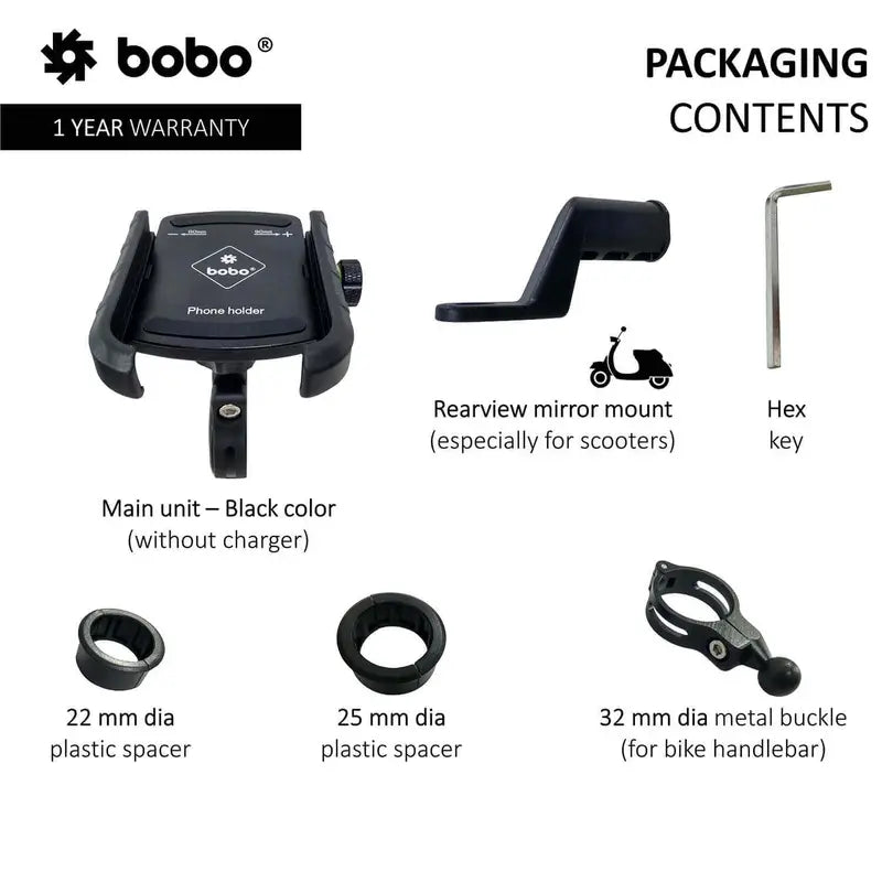 BOBO BM4 JAW-GRIP MOBILE HOLDER