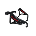 MotoCare Black Crash Guard with Dual Sliders for Yezdi Scrambler | Heavy Duty Engine Guard