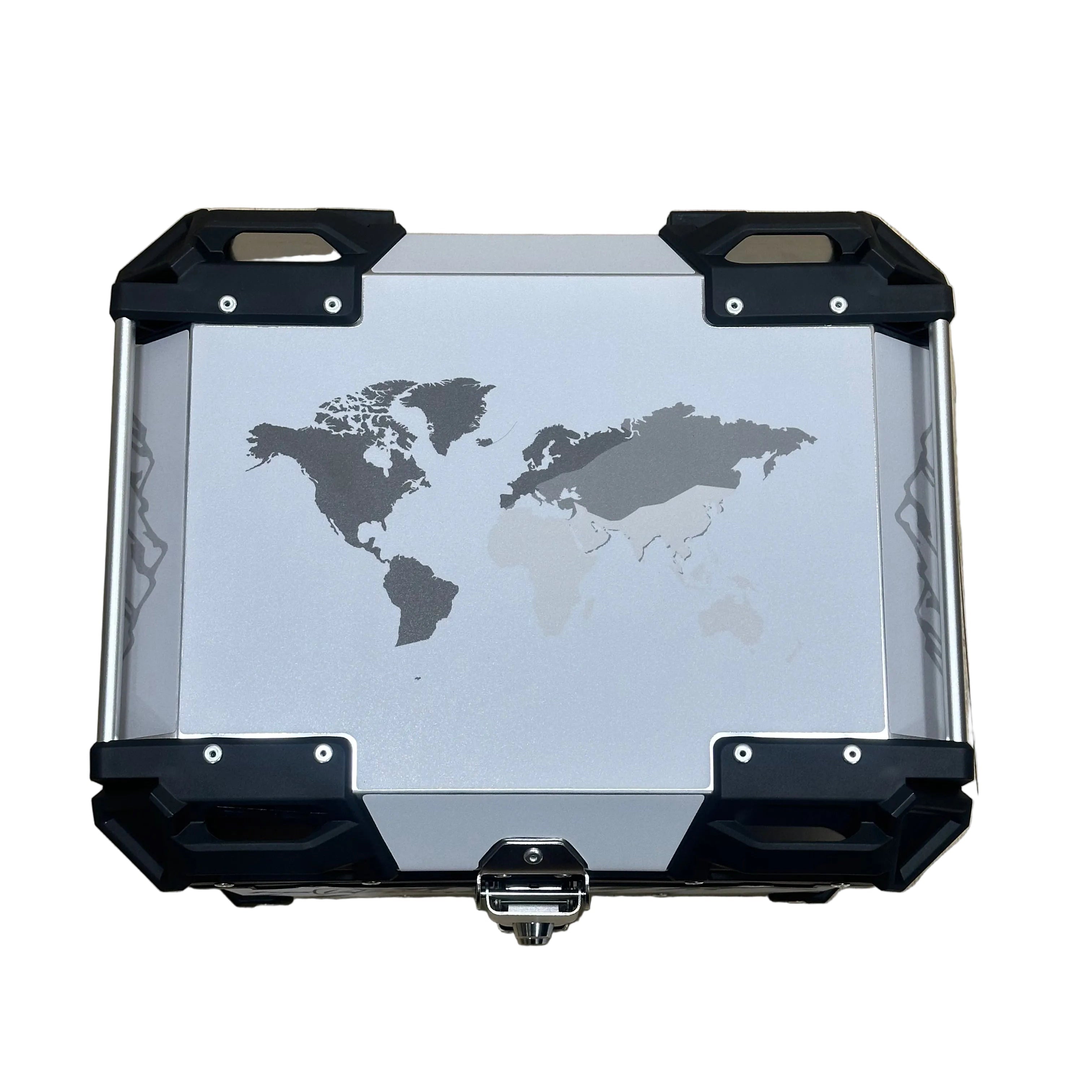 45L Stainless Steel Graphics Top Box