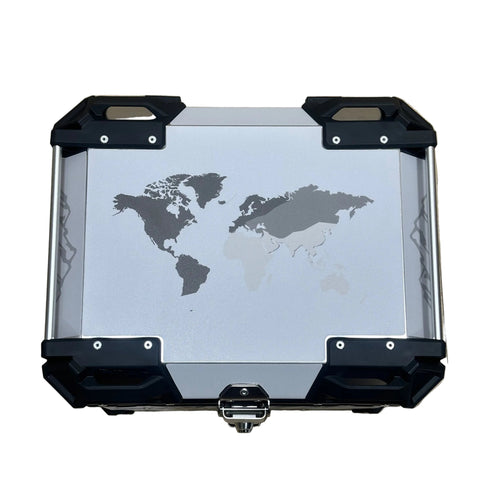 45L Stainless Steel Graphics Top Box