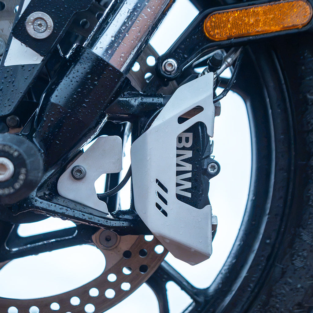 CALIPER GUARD WITH ABS SENSOR GUARD ALUMINIUM FOR BMW F450 GS