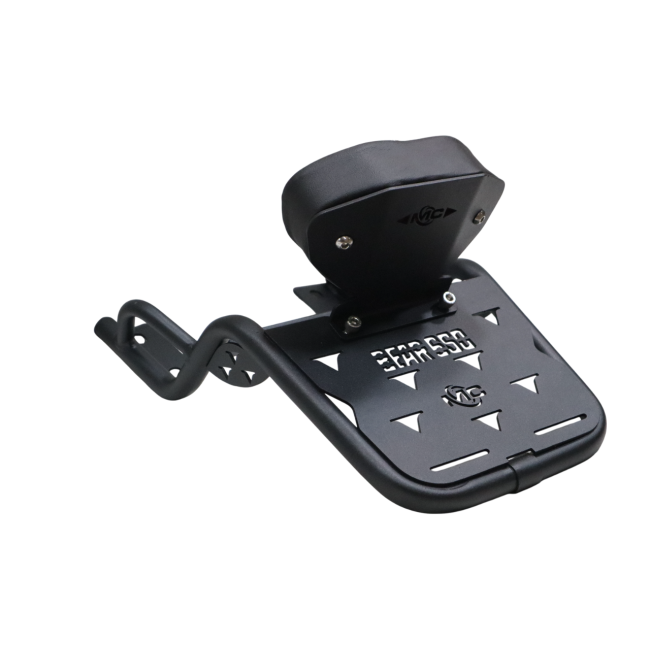MotoCare Carrier with Backrest for Bear 650 – Rear Luggage Rack & Pillion Support