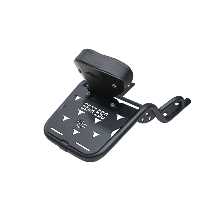 MotoCare Carrier with Backrest for Bear 650 – Rear Luggage Rack & Pillion Support