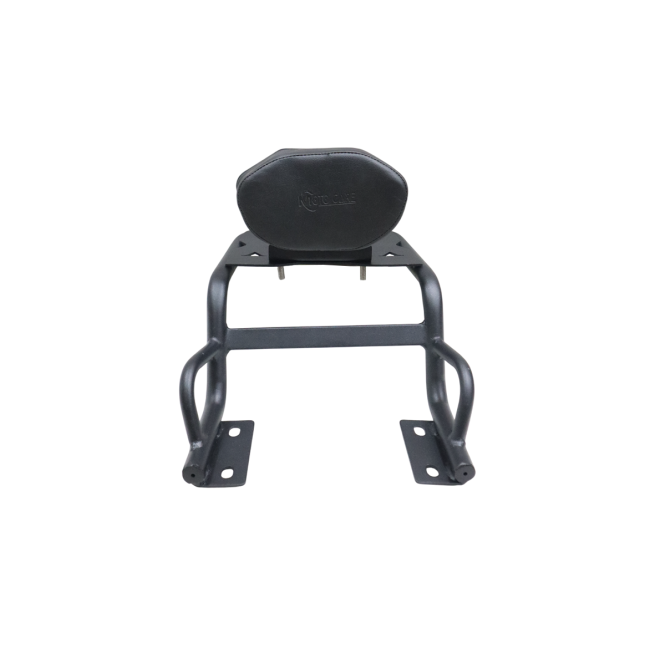 MotoCare Carrier with Backrest for Bear 650 – Rear Luggage Rack & Pillion Support
